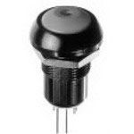 Red Illuminated Pushbutton Switch, SPST, 500mA, 24VDC, IP67