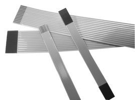 FFC Cable 6 Pos 1mm Pitch 200mm L 1A 60V White