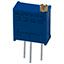 200R Cermet Trimmer Resistor, 10% Tol, 0.5W, 25 Turn, Thru-Hole
