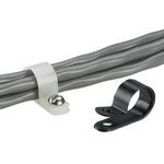 P CLIP, FIXED DIAMETER, NATURAL