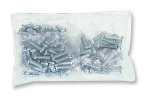 DURATOOL         306-7385             SCREW KIT, NP, BRASS, M3, PK200