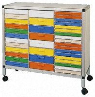 Controlec 3 Drawer Storage Unit