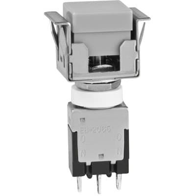 Switch Push Button ON ON SPDT Square Button 3A 125VAC Alternate Contact Solder Lug Panel Mount