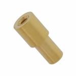 Female Solder Contact, 3A, Gold Plated Copper, 0.18" L