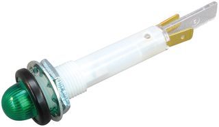 WAMCO   WL-6010QM1   NEON INDICATOR, 115VAC, 1.5mA, RED