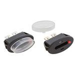 Fuse Holder Panel Mount Snap-In Use Apr Blade Typ LED Ind.+C