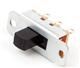 DPDT Slide Switch, 3A 125V, Solder, Through Hole