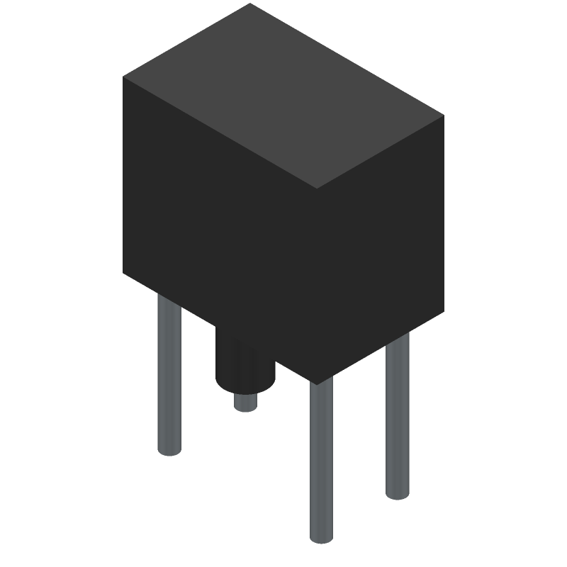 Slotted Photointerrupter, 1-Ch, Phototransistor Out, 30V, 950nm, 10us
