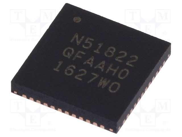 2.4GHz RF Transceiver SoC, ARM, 16KB RAM, 32b, I2C/SPI/UART