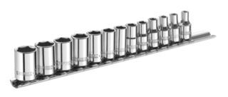 SOCKET SET, 1/4+1/2, SQ.DR. 98PC; Kit Contents:4, 5, 5.5, 6, 7, 8, 9, 10, 11, 12, 13mm, PH1, PH2, PZ1, PZ2, T8, T10, T15, T20, T25, T27, T30; SVHC:No SVHC (17-Dec-2014)
