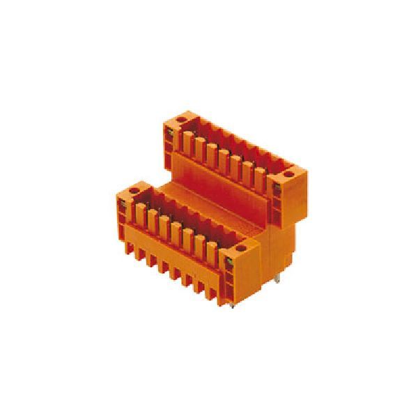 44 Pos 2 Row 3.5mm Pitch ZIF FFC/FPC Connector, Vertical, Through Hole