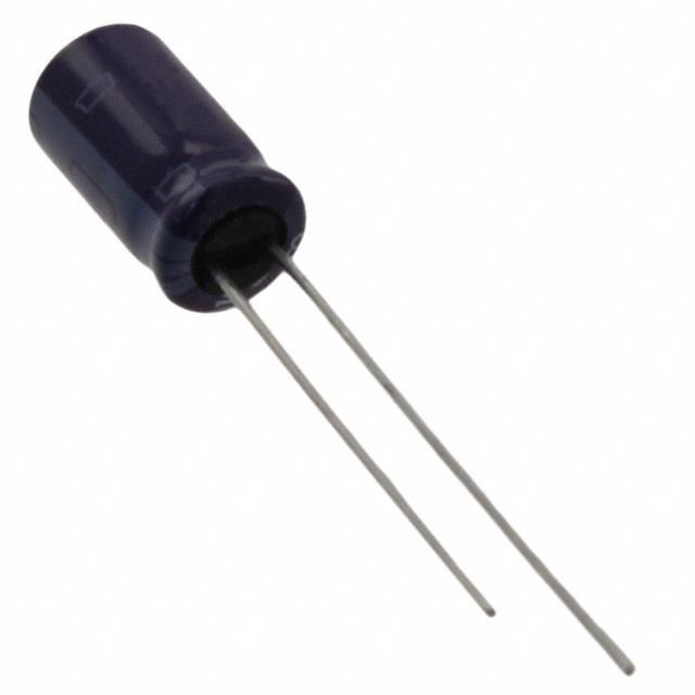 100uF 25V Aluminum Electrolytic Capacitor, Radial, 250mR ESR