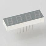Red 4-Digit Segment LED Display Module, 7.112mm, 10mA, DIP