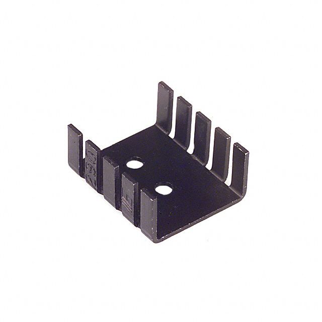 Heat Sink, U, Transverse, Aluminum, Anodized