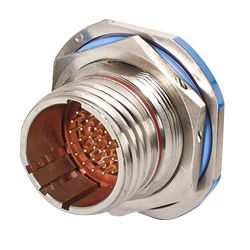 Conn Circular PIN 187 POS Crimp ST Jam Nut 187 Terminal 1 Port