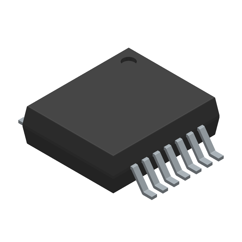 Hex Inverter IC, 6-Gate, CMOS, 5V, 7ns, SSOP