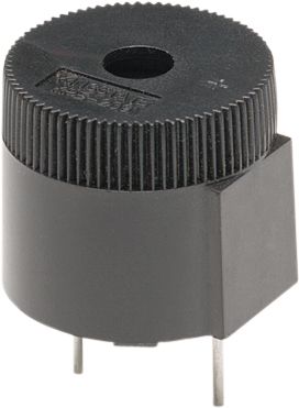 Audio Indicator Piezo 9VDC 12VDC 35mA 12VDC 91dB 2400Hz to 3400Hz Through Hole Pin