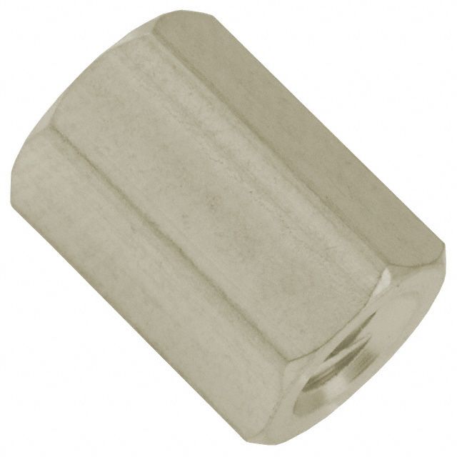 Hex Standoff F/F, 6-32 THD, 9.5mm L, 6.35mm A/F, Alum, Iridite