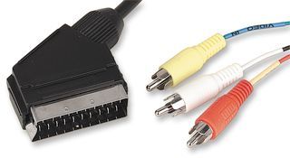 LEAD, SCART-3XPHONO+SWITCH, 5M