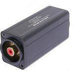 XLR Connectors 3P XLR M - RCA M 1:1 ADAP DI IMPEDANCE RD