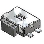 Tactile Switch SPST 50mA 12VDC SMD Gull Wing 1.77N