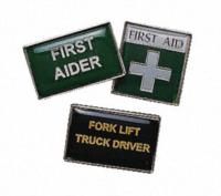 Badge 'FORK LIFT TRUCK DRIVER',20x33mm