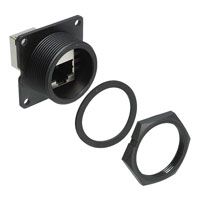 Conn RJ-45 F 8 POS ST Panel Mount 1 Port Cat 6 Medical