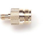 SMA-N RF Adapter, Female-Female, 50 Ohm, 12.4GHz, Gold
