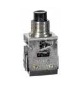 Switch Push Button N.O./N.C. DPDT Round Plunger 5A 115VAC 30VDC Momentary Contact Panel Mount Screw