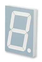 Red 1-Digit 8-LED Segment Display Module, 5.59mm Char Width, DIP