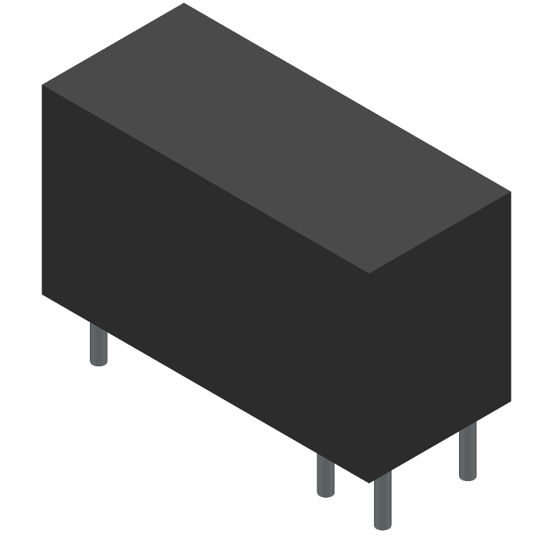 16A SPST General Purpose Relay, 12VDC Coil, 440VAC, Through Hole