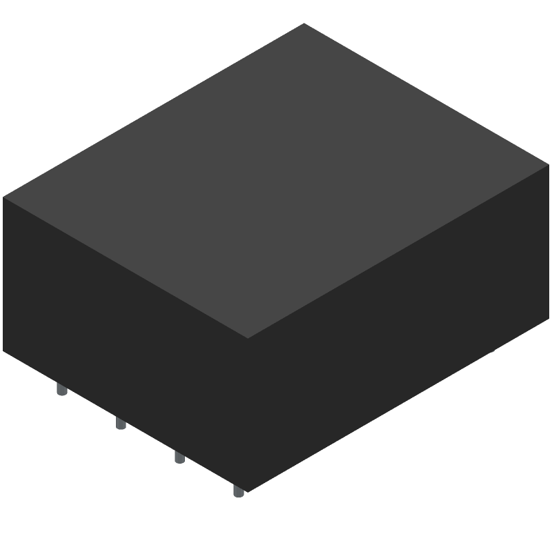 24V 500mA Split Bobbin Power Transformer, UL, PCB Mount