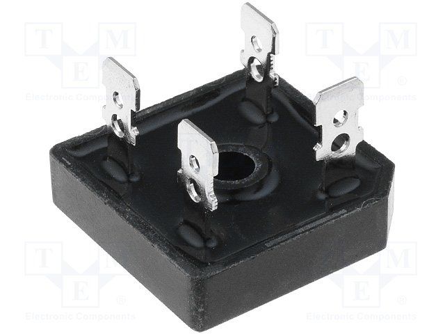 Bridge Rectifier Diode, 1 Phase, 15A, 50V V(RRM), Silicon, ROHS COMPLIANT, PLASTIC, GBPC, 4 PIN