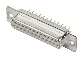 MULTICOMP         5502-25SA-01-F1             Standard D Sub Connector, 25 Contacts, Receptacle, DB, 5502 Series, Metal Body, Solder