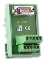 Terminal Block Interface, D Sub 9 Position Plug, Screw Type 10 Position Terminal Block, 5 A, 250 V