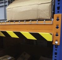 Viso Rubber Black/Yellow Plate Protection Corner & Edging Tape, 60 x 10mm