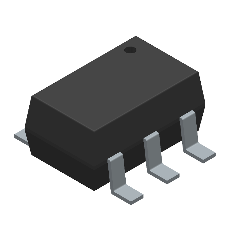 Fast LVDS Comparator, 3ns, 2.5-5.5V, 1-Ch, SC-6