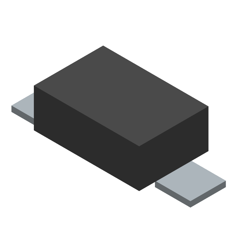 Rectifier Diode, Schottky, 1 Element, 1A, 30V V(RRM), Silicon, GREEN, ULTRA SMALL, PLASTIC, POWERDI 323, 2 PIN