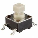 SPST Momentary Tactile Keypad Switch, 50mA, 50VDC, SMT