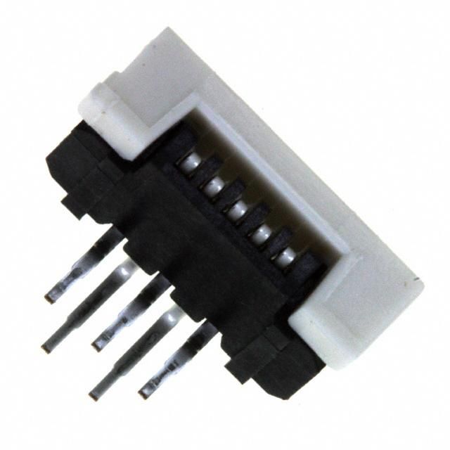 5 Pos 1mm RA CIC Connector, Bottom, 1A, 100V