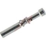 Signal Socket Crimp Connector, 15A, Straight, Cable Mount