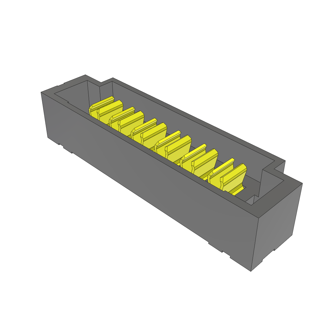SAMTEC         UPT-06-03.0-03-L-PV            Board-To-Board Connector, UPT Series, Through Hole, Header, 6 Contacts, 3.81 mm