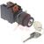 SWITCH KEYLCK 3POS DPST 10A 110V
