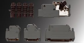 Backshell 45° B Shell Size Nickel Over Copper Zinc Die Cast