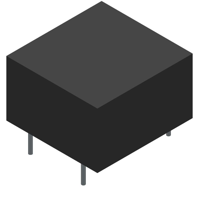 Dual Common Mode Choke 1.2A 10mH 10kHz 250V Thru-Hole