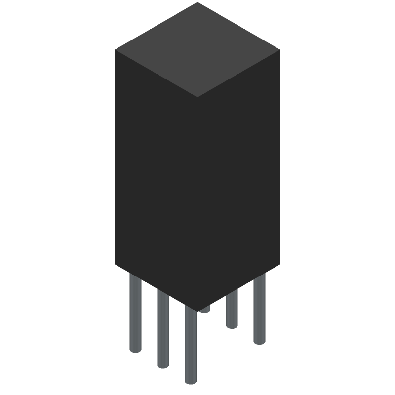 Switch Key DPDT 0.1A 30VDC 1.96N PC Pins Thru-Hole