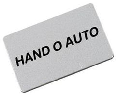 Operator for Push Buttons with Silver or Black Colored Nylon Bezels