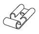 Terminals .187X.020 FEMALE FLA G QD TAPED (AA-1147T