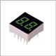 Smart/Normal 7 Seg Numeric LED Display, 2-Character, Green, 10.16mm, PLASTIC PACKAGE-18