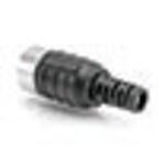 Connector Accessories Flex Grip Straight Zinc Die Cast